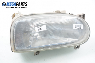 Headlight for Volkswagen Golf III 1.8, 90 hp, 3 doors, 1992, position: right Hella