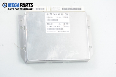 ABS/ESP control module for Mercedes-Benz A-Class W168 1.4, 82 hp, 5 doors, 2003 № Bosch 0 265 109 630