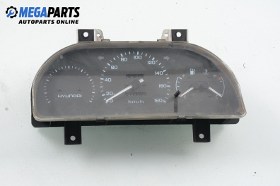 Instrument cluster for Hyundai Pony 1.3, 69 hp, sedan, 1991