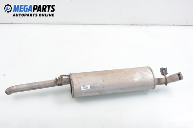 Rear muffler for Opel Vectra A 2.0 16V, 136 hp, sedan automatic, 1994