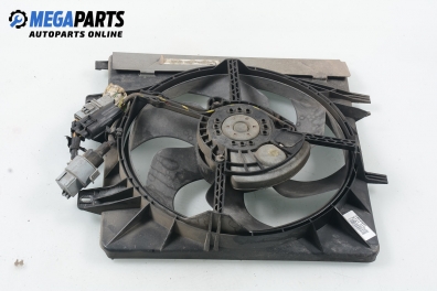 Radiator fan for Citroen C3 Pluriel 1.4, 73 hp, 2004