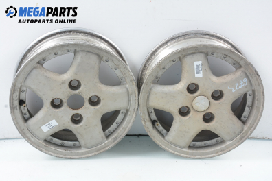 Alloy wheels for Mitsubishi Space Runner (1991-1999) 14 inches, width 5.5 (The price is for two pieces)
