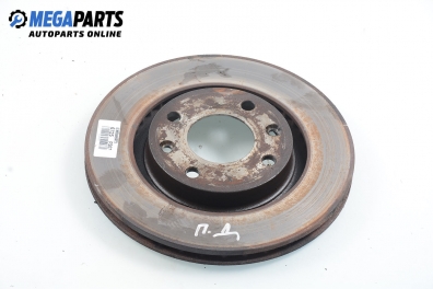 Brake disc for Peugeot 307 1.4 16V, 88 hp, station wagon, 2005, position: front