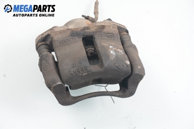 Caliper for Renault Megane I 1.6, 90 hp, hatchback, 5 doors, 1997, position: front - left