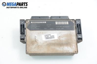 ECU for Fiat Punto 1.9 DS, 60 hp, 5 doors, 2001 № 46763751