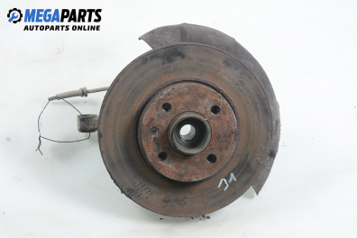 Achsschenkel radnabe for Volkswagen Passat (B3) 1.8, 112 hp, sedan, 1990, position: links, vorderseite