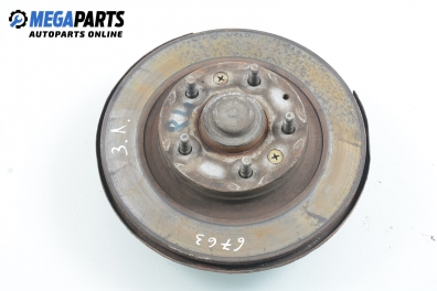 Achsschenkel radnabe for Mazda 6 2.0, 141 hp, sedan, 2004, position: links, rückseite