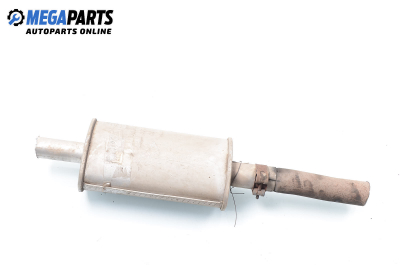 Muffler for Fiat Punto 1.2, 73 hp, 1996