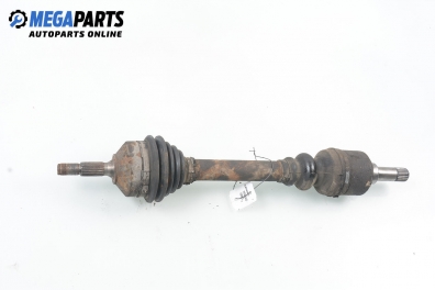 Driveshaft for Peugeot 206 1.9 D, 69 hp, hatchback, 5 doors, 1999, position: left