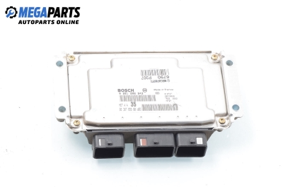 ECU for Peugeot 307 1.6 16V, 106 hp, hatchback, 5 doors, 2002 № Bosch 0 261 206 943