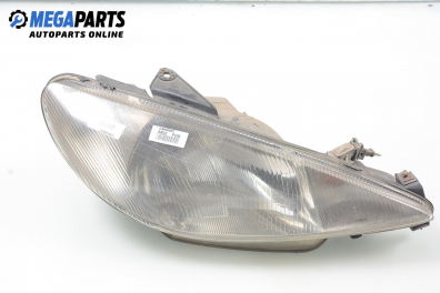 Headlight for Peugeot 206 1.9 D, 69 hp, 3 doors, 2000, position: right