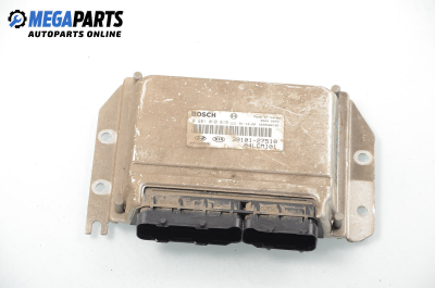 ECU for Hyundai Accent 1.5 CRDi, 82 hp, hatchback, 5 doors, 2002 № Bosch 0 281 010 619