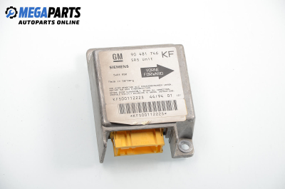 Airbag module for Opel Tigra 1.6 16V, 106 hp, 1995 № GM 90 481 746 KF