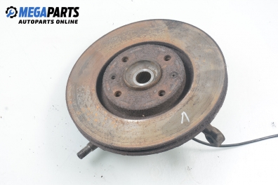 Achsschenkel radnabe for Peugeot 307 2.0 16V, 136 hp, hecktür, 5 türen, 2001, position: links, vorderseite