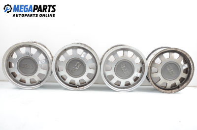 Alloy wheels for Audi A4 (B5) (1994-2001) 15 inches, width 6 (The price is for the set)