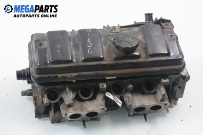 Engine head for Peugeot 106 1.1, 60 hp, 3 doors, 1998