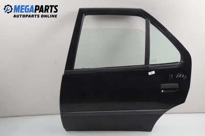 Door for Peugeot 306 1.4, 75 hp, hatchback, 5 doors, 1993, position: rear - left