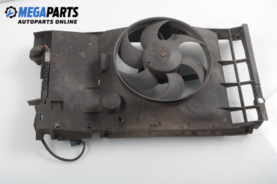 Radiator fan for Peugeot 306 1.4, 75 hp, hatchback, 5 doors, 1995