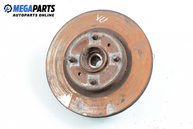 Knuckle hub for Nissan Almera (N16) 1.5, 90 hp, hatchback, 5 doors, 2000, position: front - left