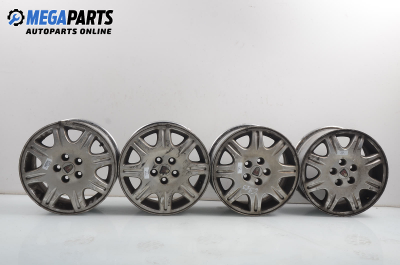 Alloy wheels for Rover 75 (1998-2005) 15 inches, width 6.5 (The price is for the set)