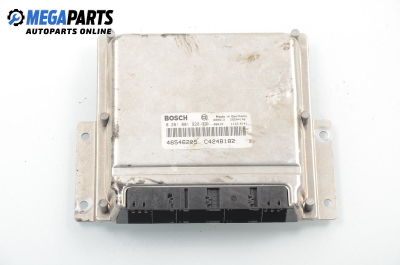 ECU for Fiat Marea 1.9 JTD, 105 hp, station wagon, 2000 № Bosch 0 281 001 928