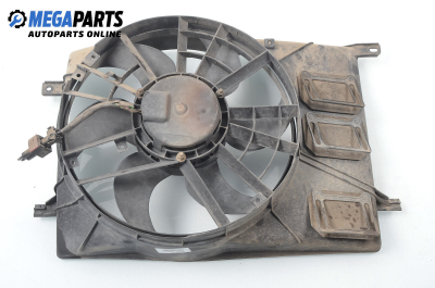 Radiator fan for Saab 9-3 2.0 Turbo, 150 hp, hatchback, 5 doors, 2001