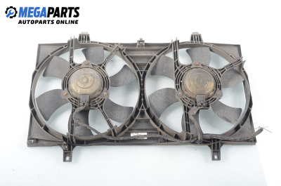 Cooling fans for Nissan Primera (P12) 2.2 Di, 126 hp, sedan, 2003