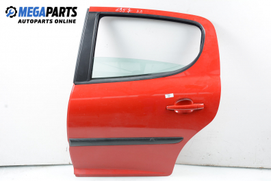 Door for Peugeot 207 1.4 HDi, 68 hp, hatchback, 5 doors, 2011, position: rear - left