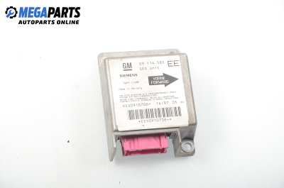 Airbag module for Opel Corsa B 1.4, 60 hp, 1997 № GM 09 114 585