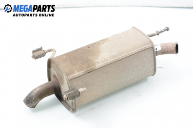 Muffler for Opel Corsa C 1.7 DTI, 75 hp, 2002