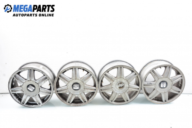 Alloy wheels for Seat Cordoba (6L) (2003-2010) 16 inches, width 6.5 (The price is for the set)