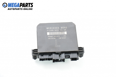 Door module for Mercedes-Benz CLK-Class 208 (C/A) 2.0 Kompressor, 192 hp, coupe, 1998, position: left № A 208 820 13 26 