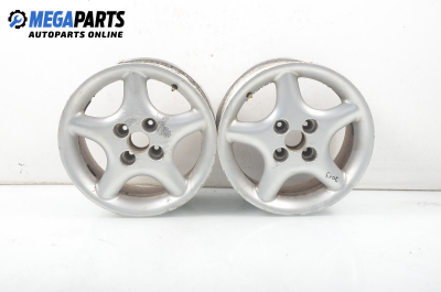 Alloy wheels for Mazda 323 (BA) (1994-1998) 15 inches, width 7 (The price is for two pieces)