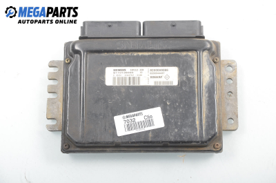 ECU for Renault Clio II 1.4, 75 hp, sedan, 2002 № S110138000 