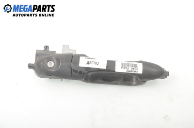 Outer handle for Ford Focus I 1.6 16V, 100 hp, 3 doors, 2000, position: right