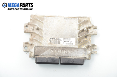 ECU for Renault Clio II 1.4, 75 hp, sedan, 2005 № Siemens S110140002 A / 8200326391