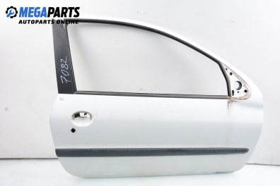 Door for Peugeot 206 2.0 HDI, 90 hp, 3 doors, 2000, position: right