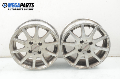 Alloy wheels for Renault Laguna I (B56; K56) (1993-2000) 14 inches, width 5.5 (The price is for two pieces)