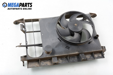 Ventilator radiator for Citroen Xantia 1.6, 88 hp, hatchback, 5 uși, 1994