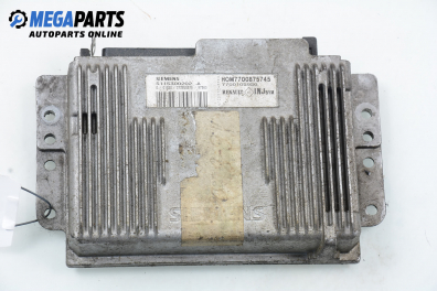 ECU for Renault Clio II 1.6, 90 hp, 3 doors, 1998 № HOM7700875745