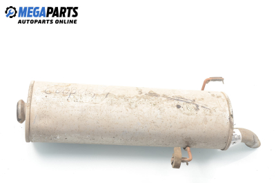 Rear muffler for Peugeot 306 1.4, 75 hp, hatchback, 1996