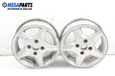 Alloy wheels for Nissan Micra (K11) (1992-1997) 13 inches, width 5 (The price is for two pieces)