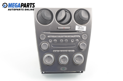 CD player și panou climatronic for Mazda 6 2.0 DI, 136 hp, combi, 2004