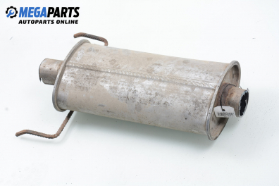 Muffler for Mazda 6 2.0 DI, 136 hp, station wagon, 2004