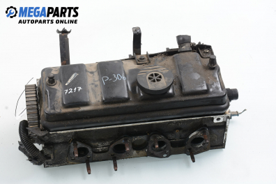 Engine head for Peugeot 306 1.4, 75 hp, hatchback, 3 doors, 1995