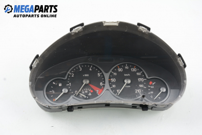 Instrument cluster for Peugeot 206 1.6, 89 hp, hatchback, 3 doors, 1998