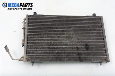 Air conditioning radiator for Peugeot 206 1.6, 89 hp, hatchback, 1998