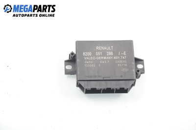 Modul de comandă cu senzori parktronic for Renault Vel Satis 2.2 dCi, 150 hp, 2002 № 8200 051 286