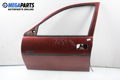 Door for Opel Corsa B 1.2, 45 hp, 5 doors, 1996, position: front - left