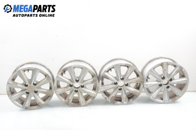 Alloy wheels for Fiat Punto (1999-2003) 14 inches, width 6 (The price is for the set)